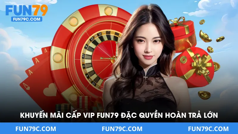 Khuyến Mãi Cấp VIP Fun79 Đặc Quyền Hoàn Trả Lớn 2025